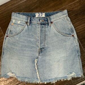 Denim skirt